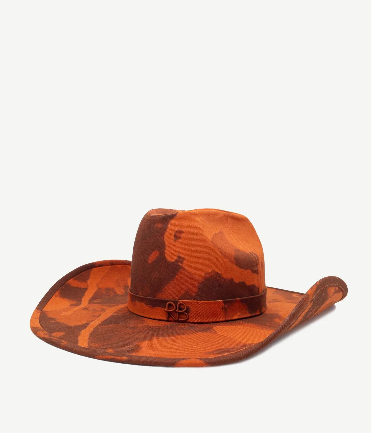 Acid Tie Dye Cowboy Hat - Image 2