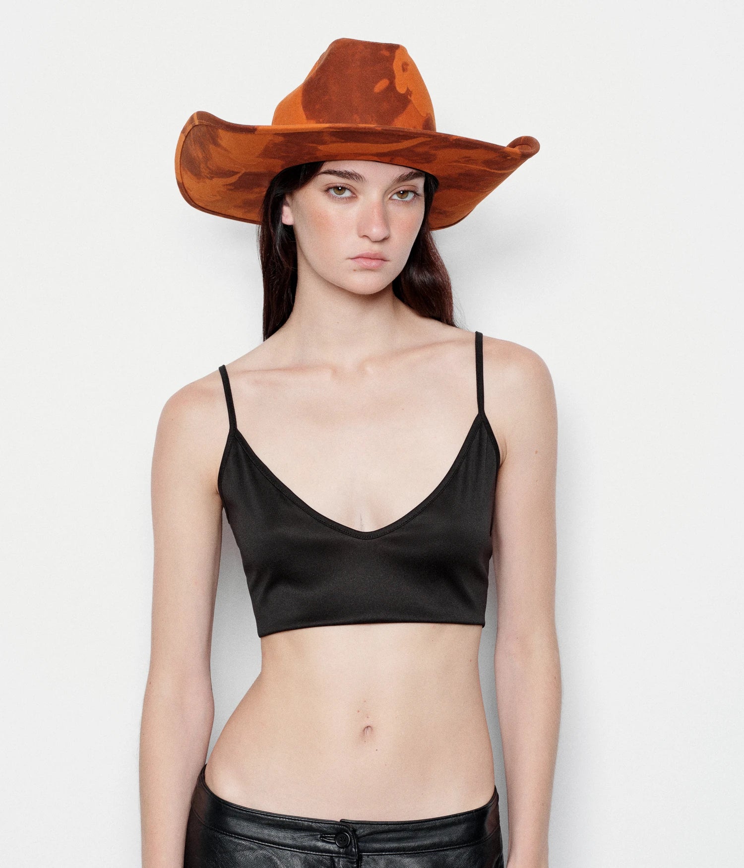 Acid Tie Dye Cowboy Hat - Image 3
