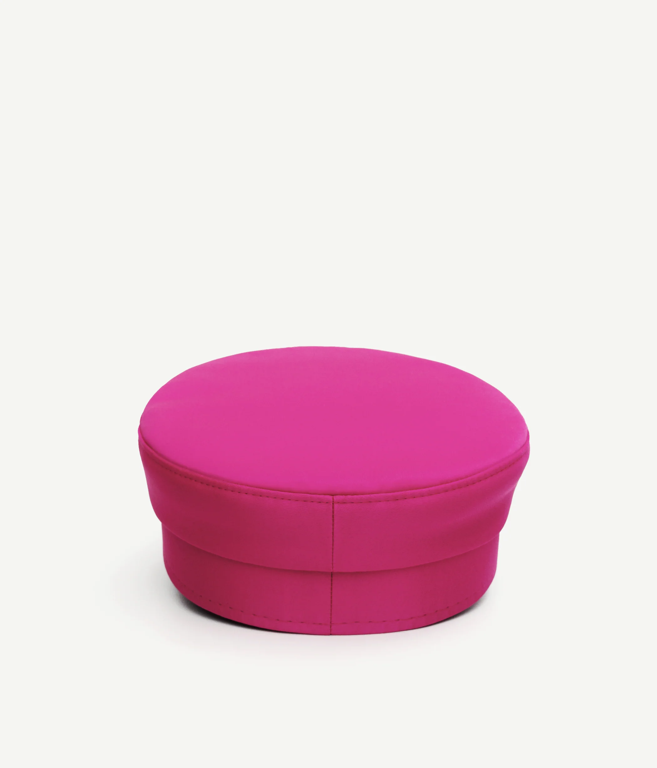 Crystal-embellished Satin Baker Boy Cap - Image 5