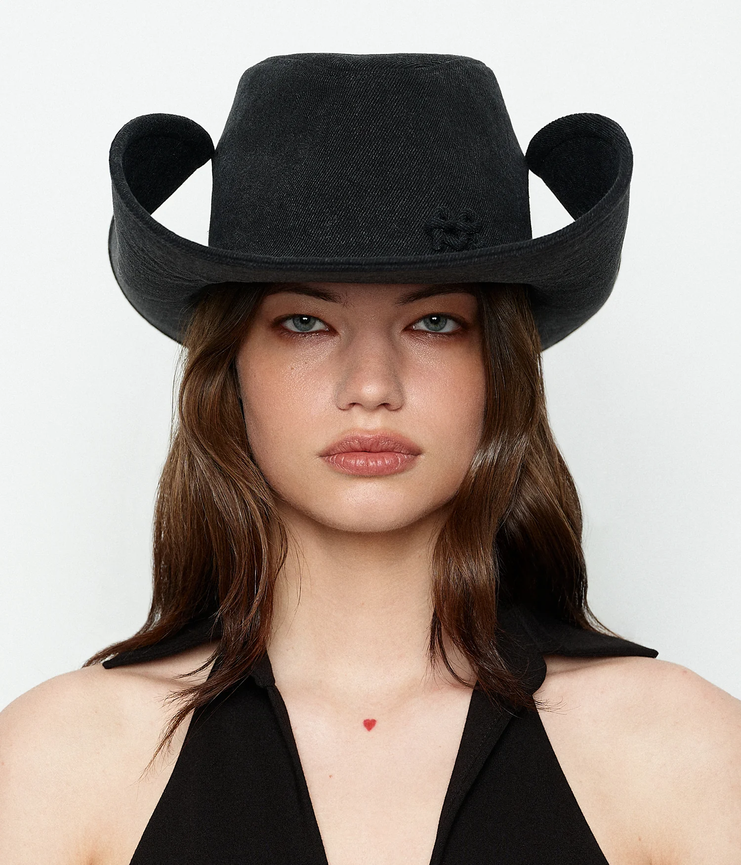 Denim Cowboy Hat - Image 3