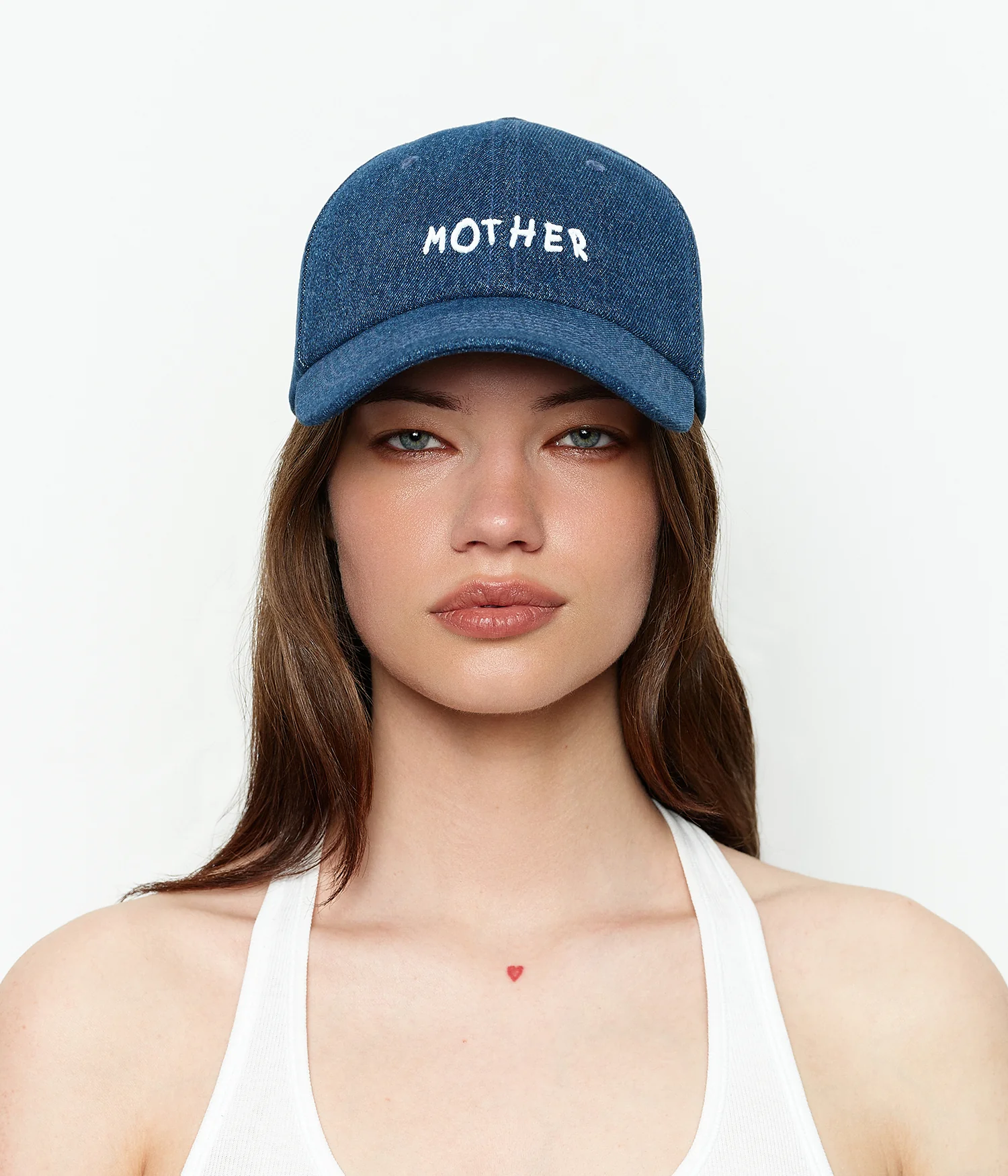 Denim "Mother' Baseball Cap - Image 3