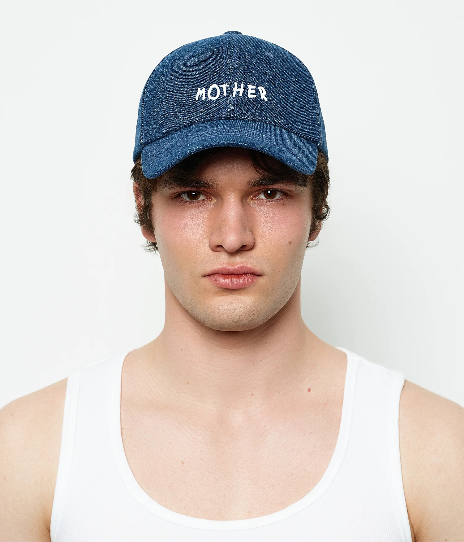 Denim "Mother' Baseball Cap - Image 4