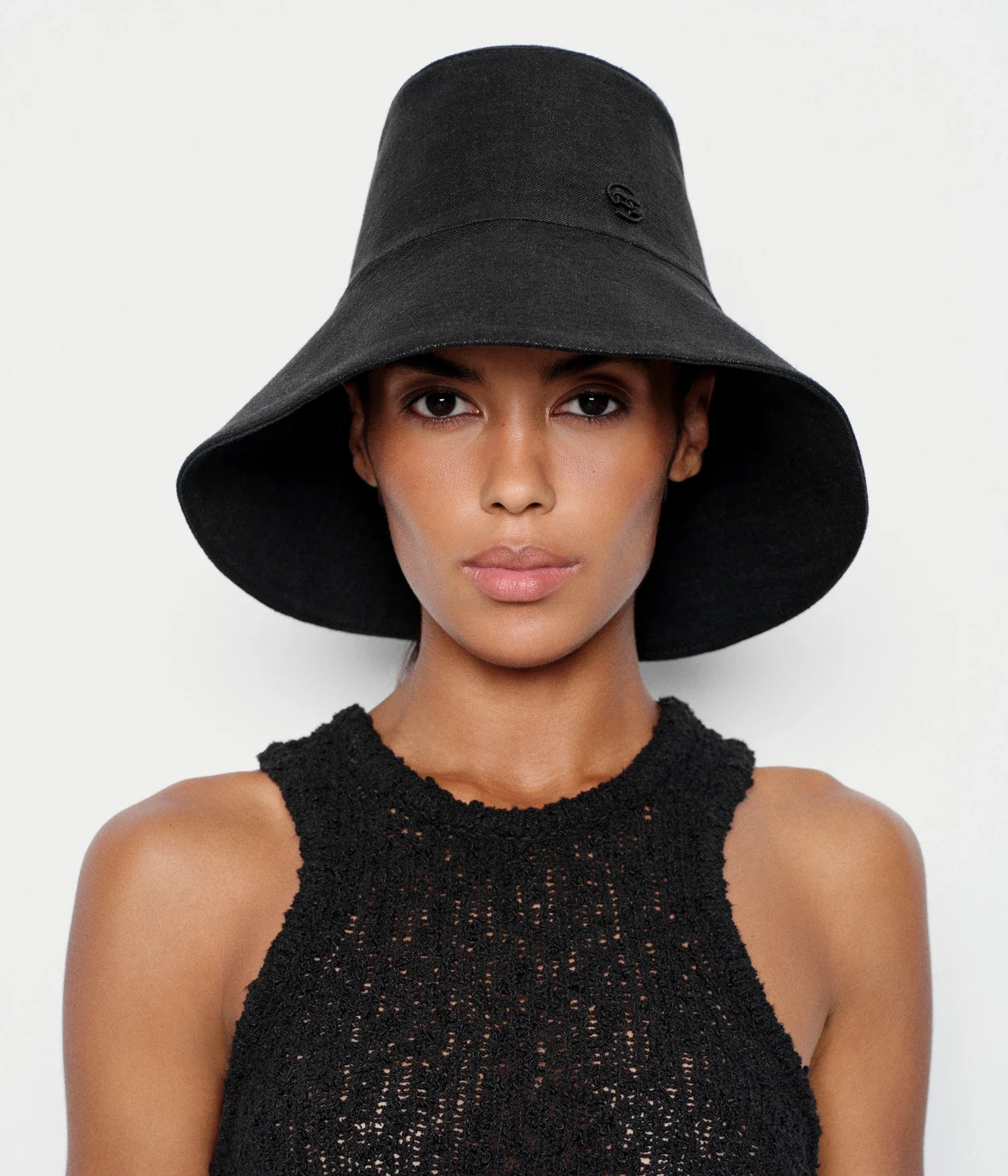 Embellished Bow Tie Bucket Hat - Image 3