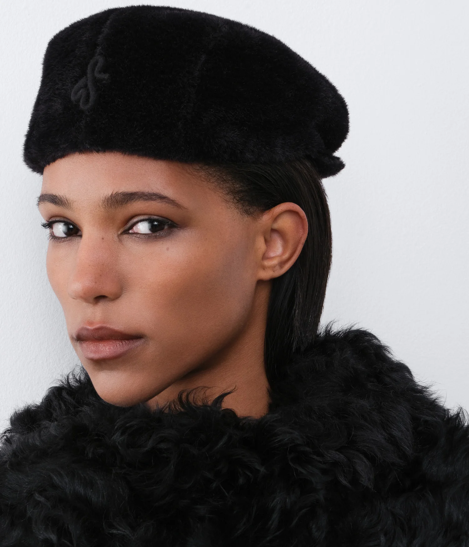 Faux Fur Ivy Cap - Image 3
