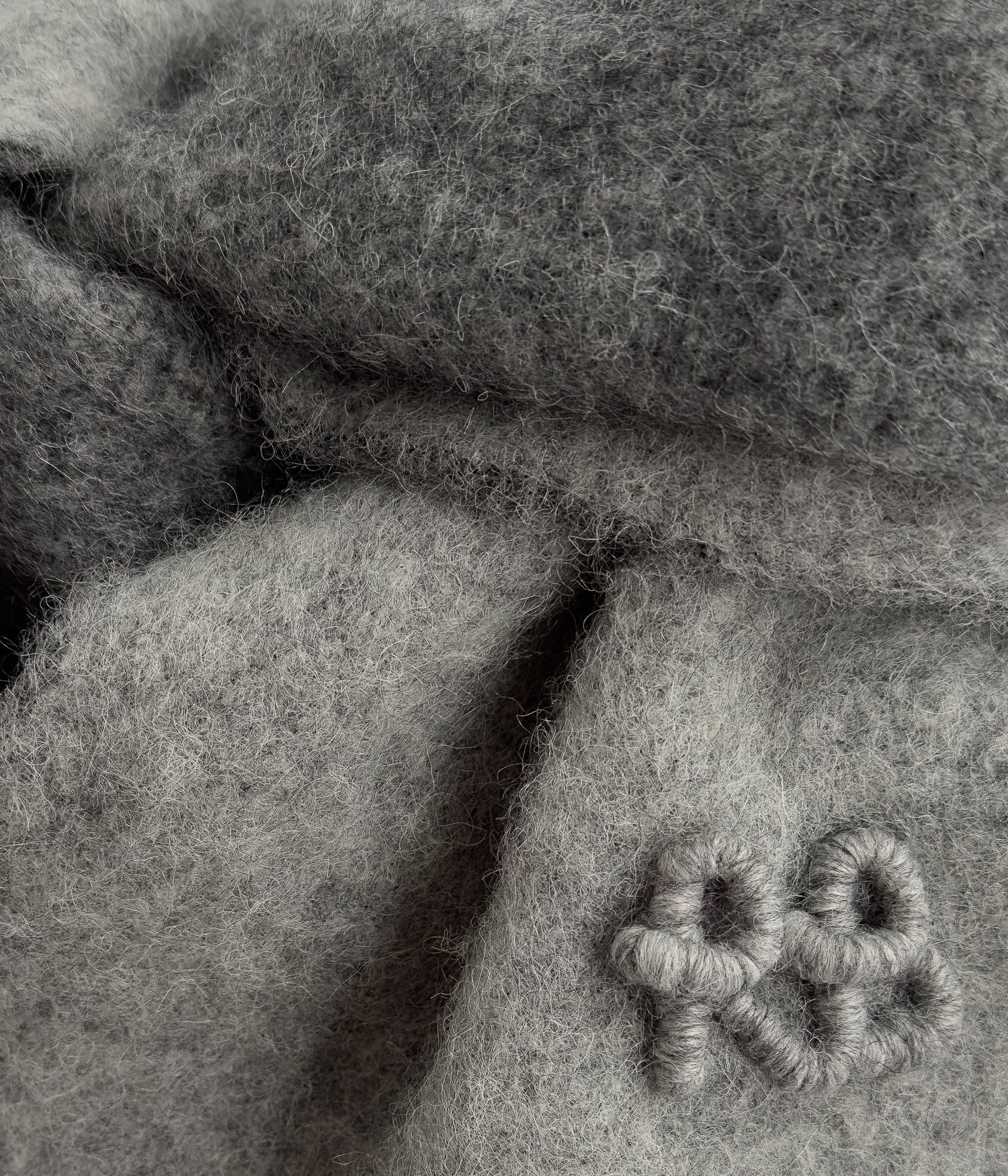 Fringed Alpaca-blend Scarf Mid - Image 4