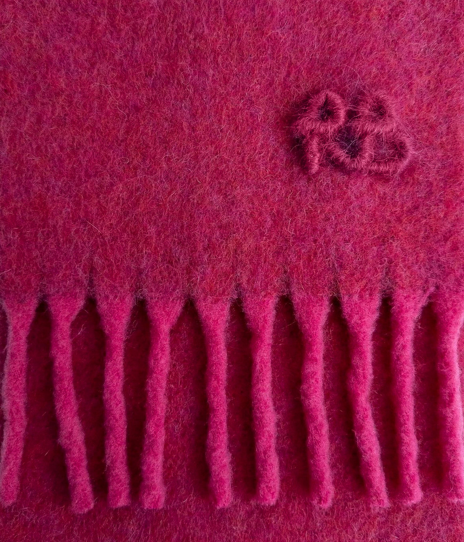 Fringed Alpaca-blend Scarf Mid - Image 5