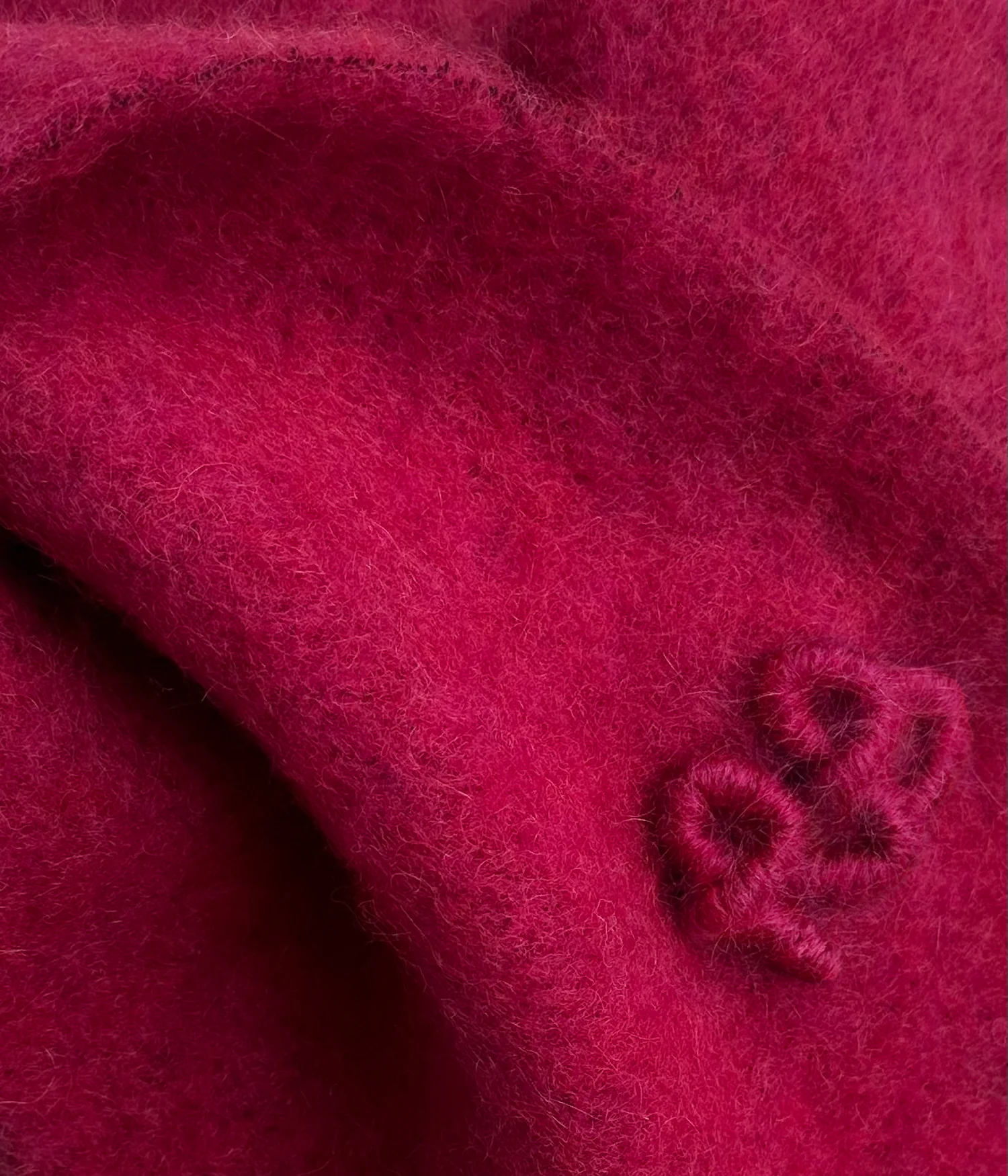 Fringed Alpaca-blend Scarf Mid - Image 6