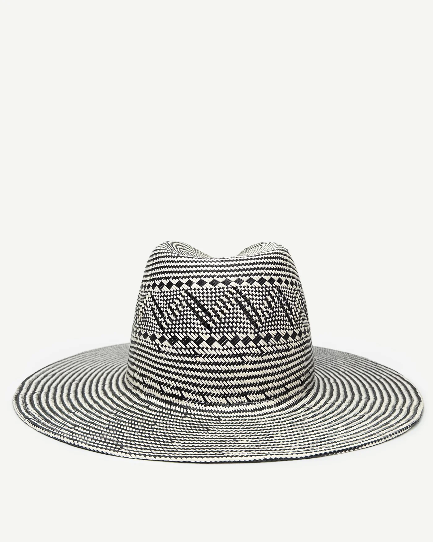 Linear Pattern Fedora Hat - Image 4