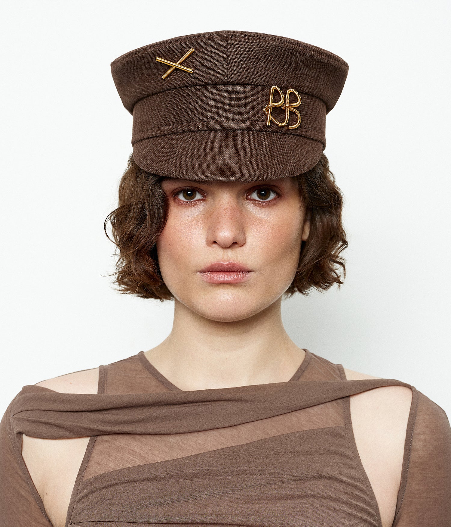 Logo-embellished Baker Boy Cap - Image 3