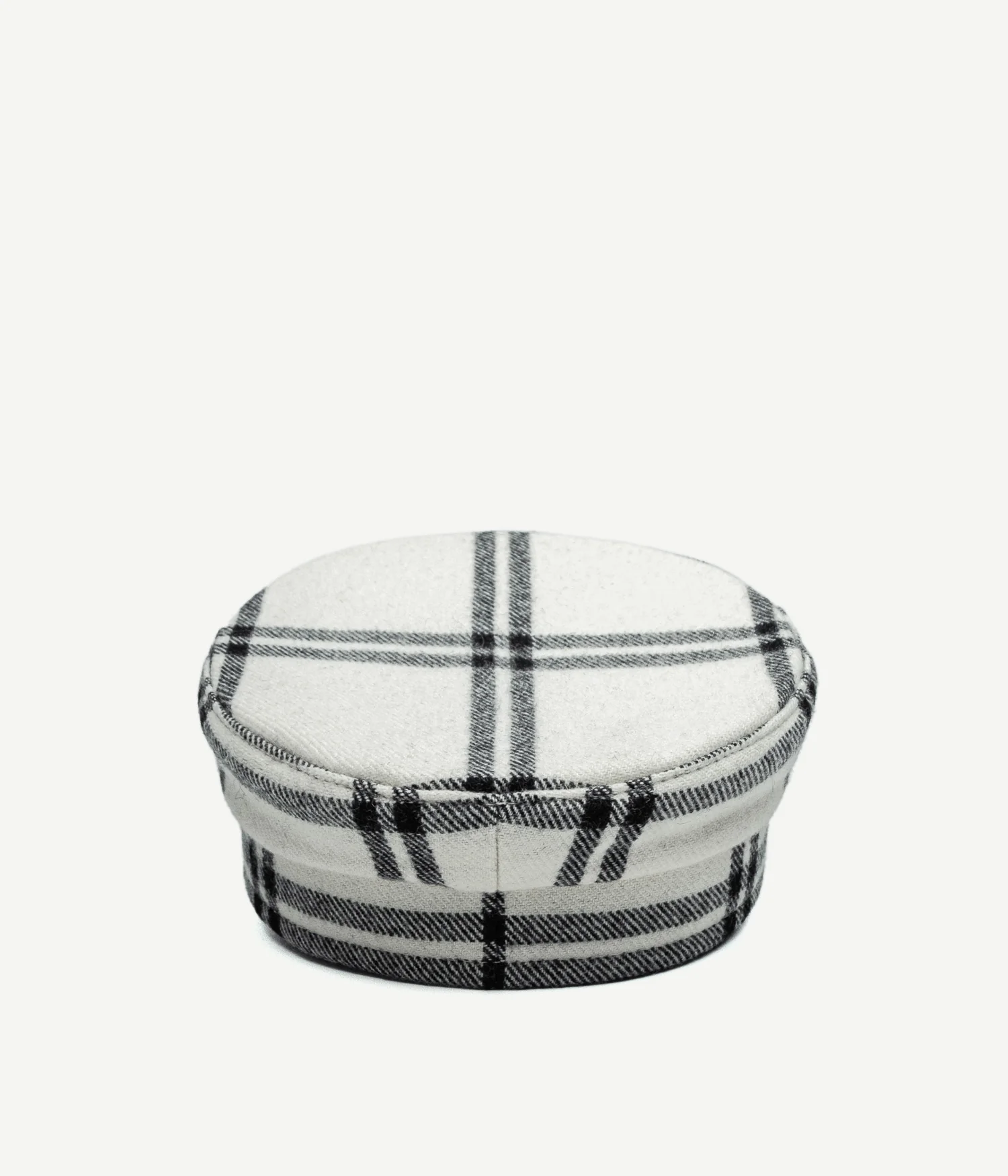 Logo-embellished Checked Baker Boy Cap - Image 4