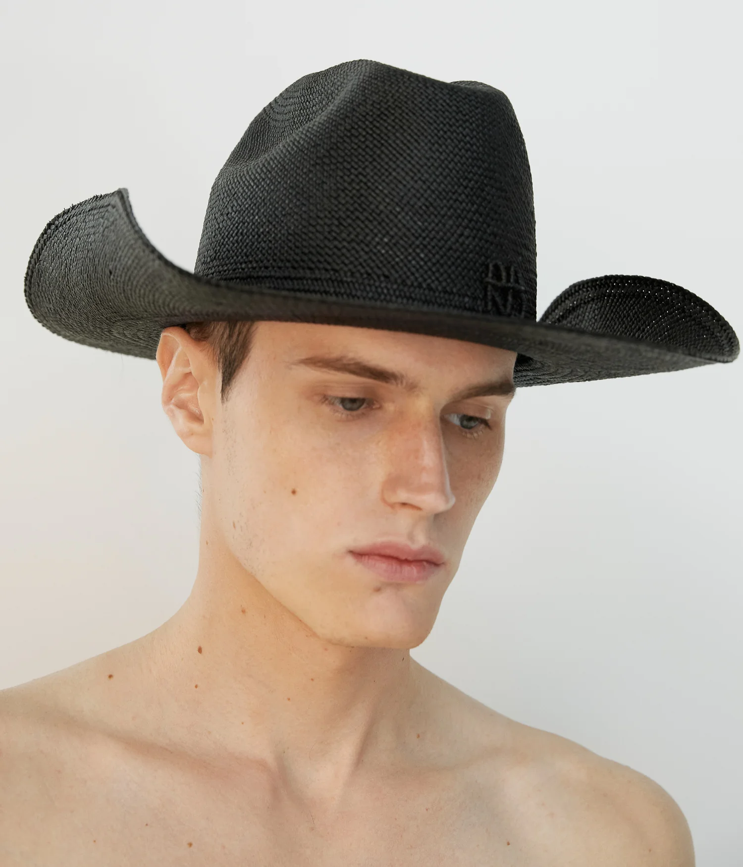 Logo Embellished Cowboy Hat - Image 2