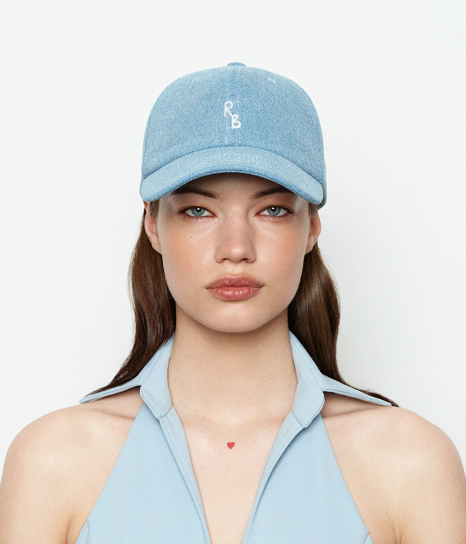 Logo-embellished Denim Baseball Cap - Image 3