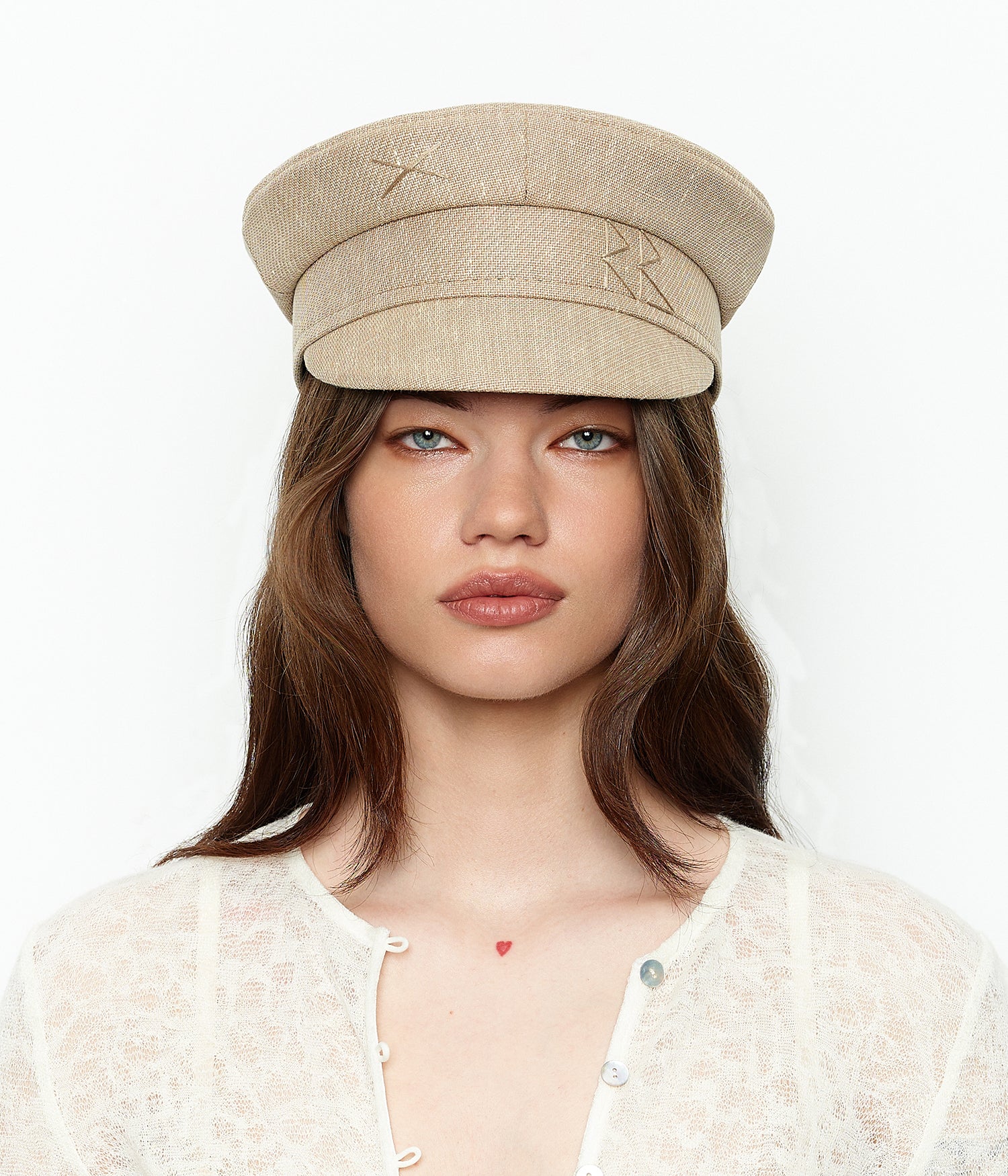 Logo-embroidered Baker Boy Cap - Image 3