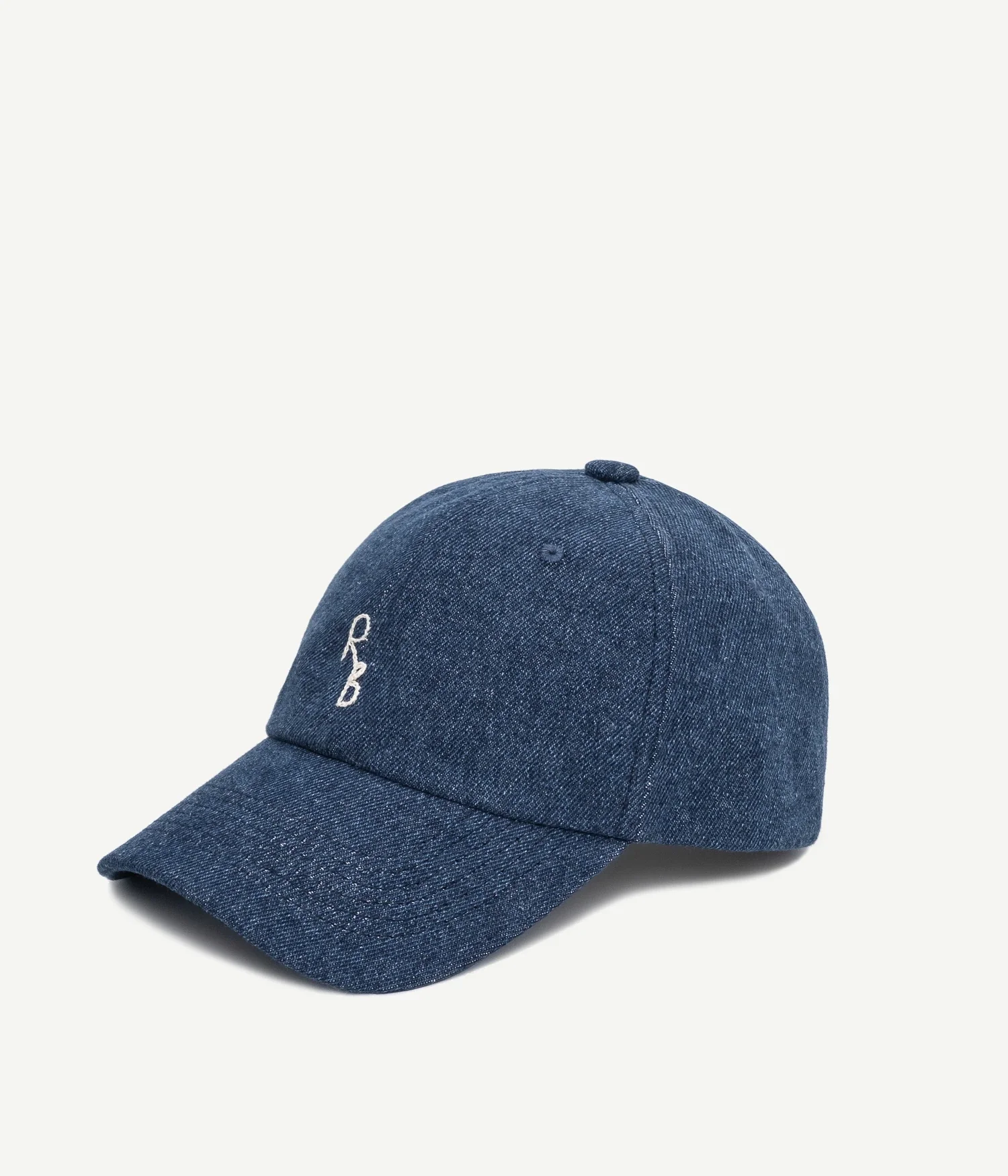 Logo-embroidered Denim Baseball Cap - Image 2