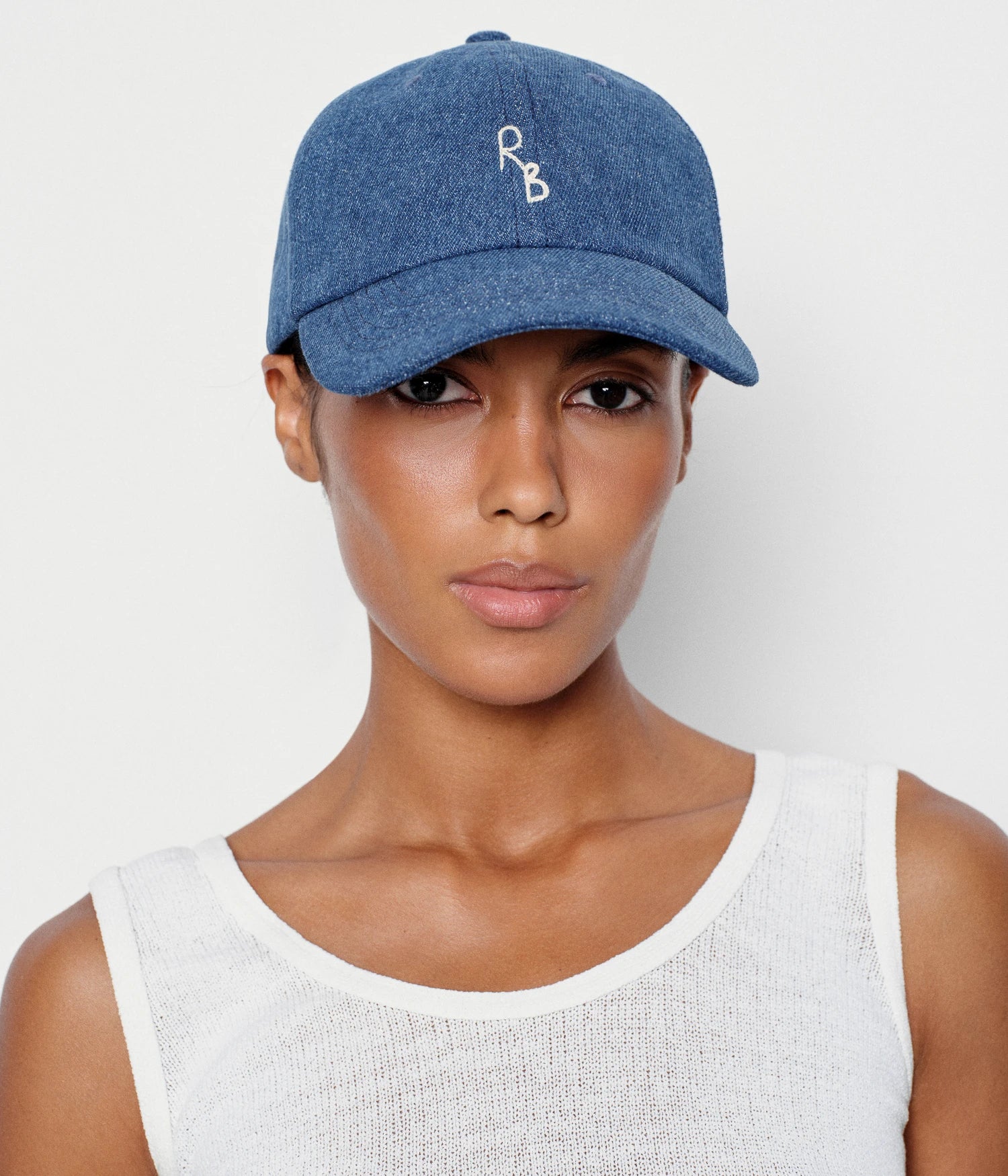 Logo-embroidered Denim Baseball Cap - Image 3