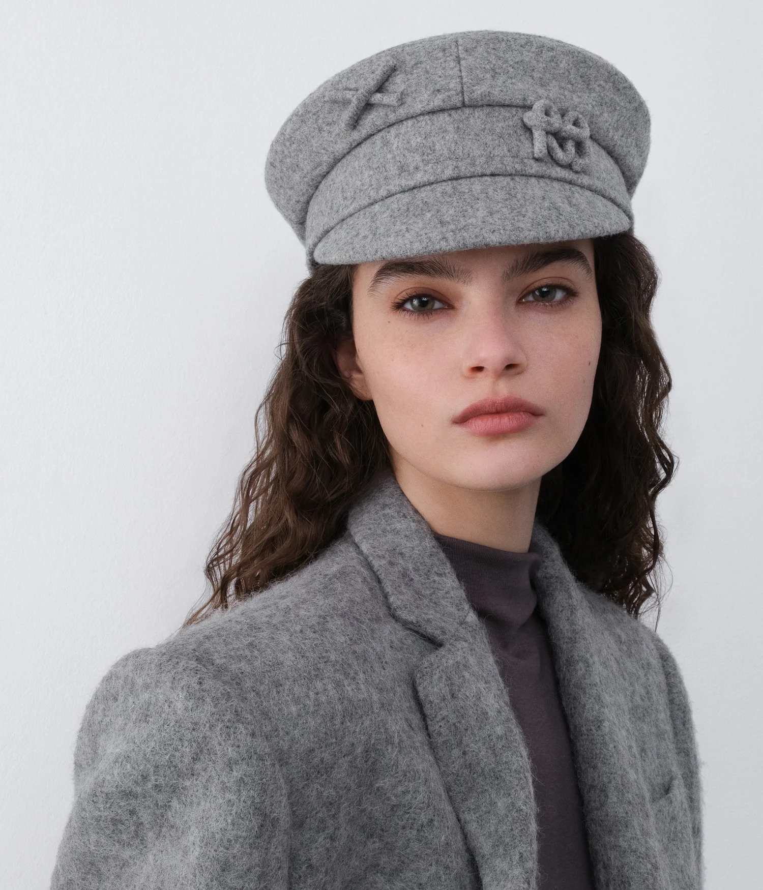 Monogram-embellished Baker Boy Cap - Image 4