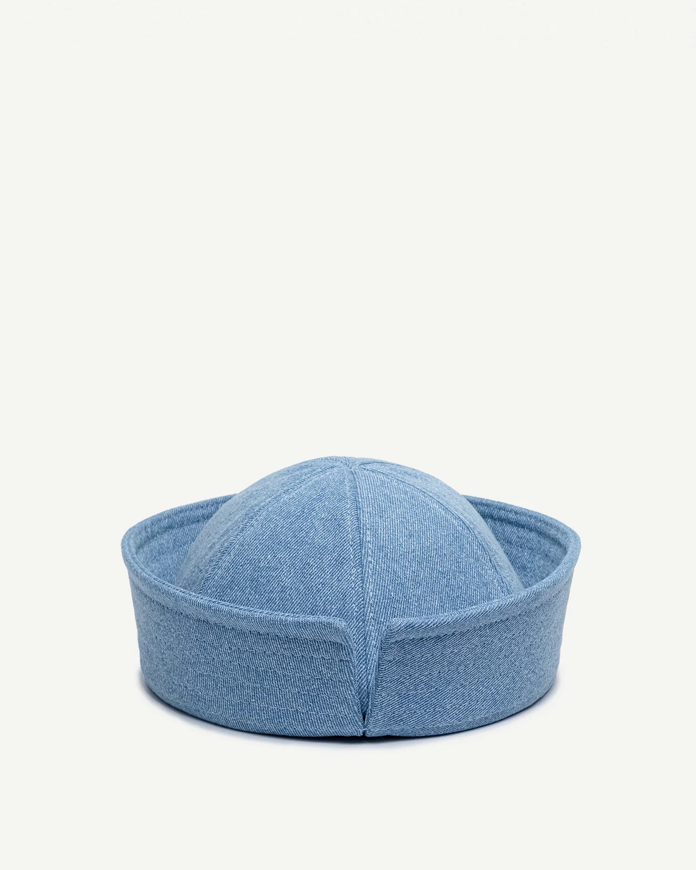 Monogram-embellished Denim Sailor Hat - Image 4