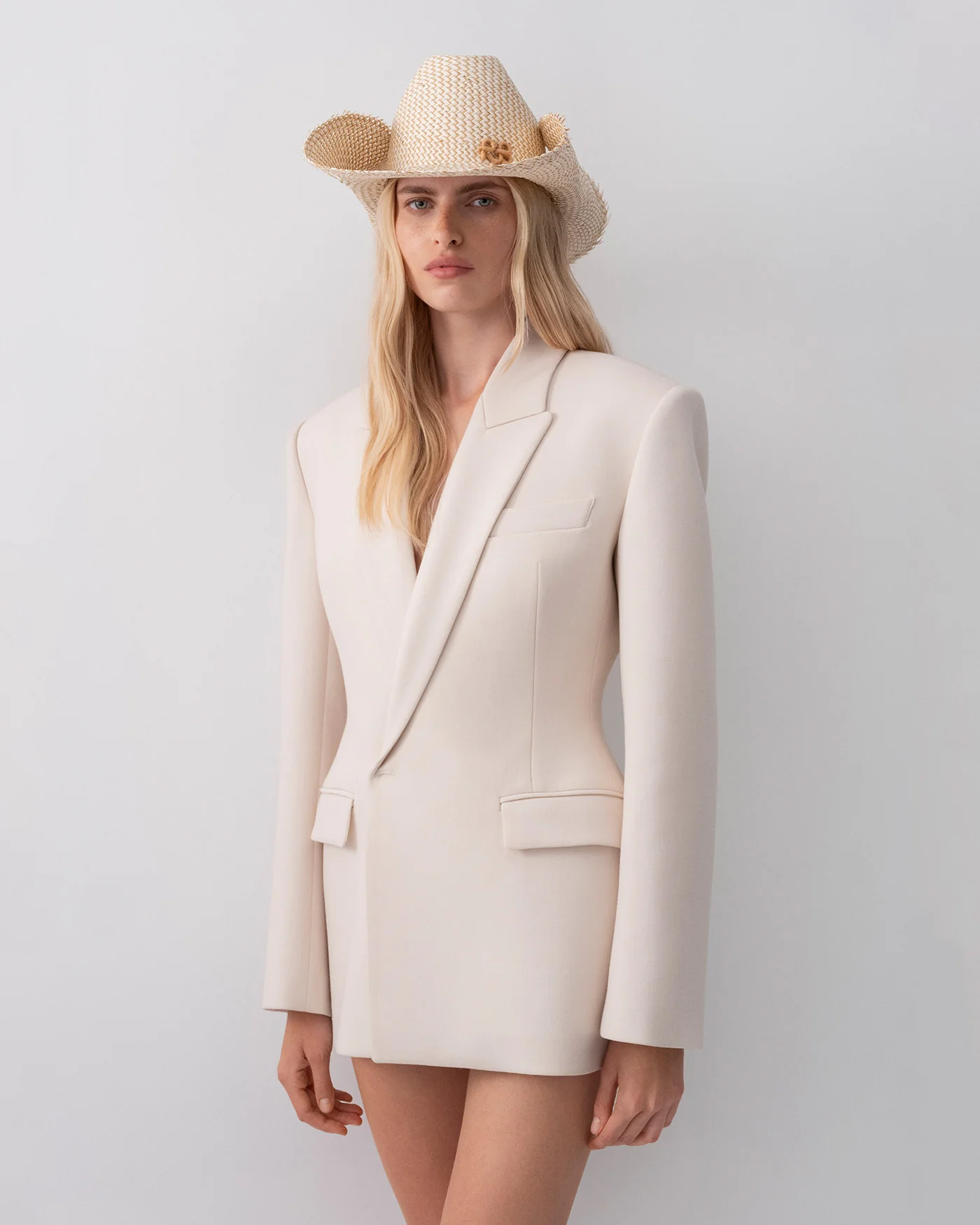 Monogram-embellished Straw Cowboy Hat - Image 3