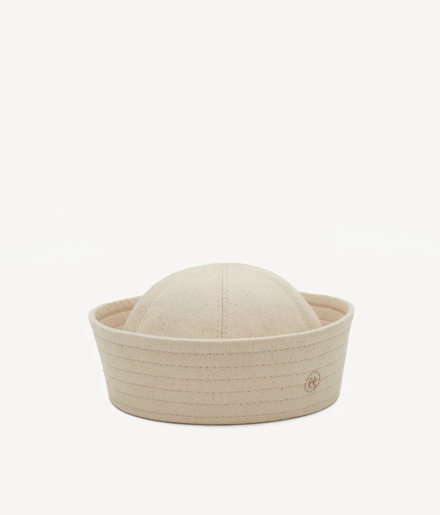 Monogram-embroidered Sailor Hat - Image 3