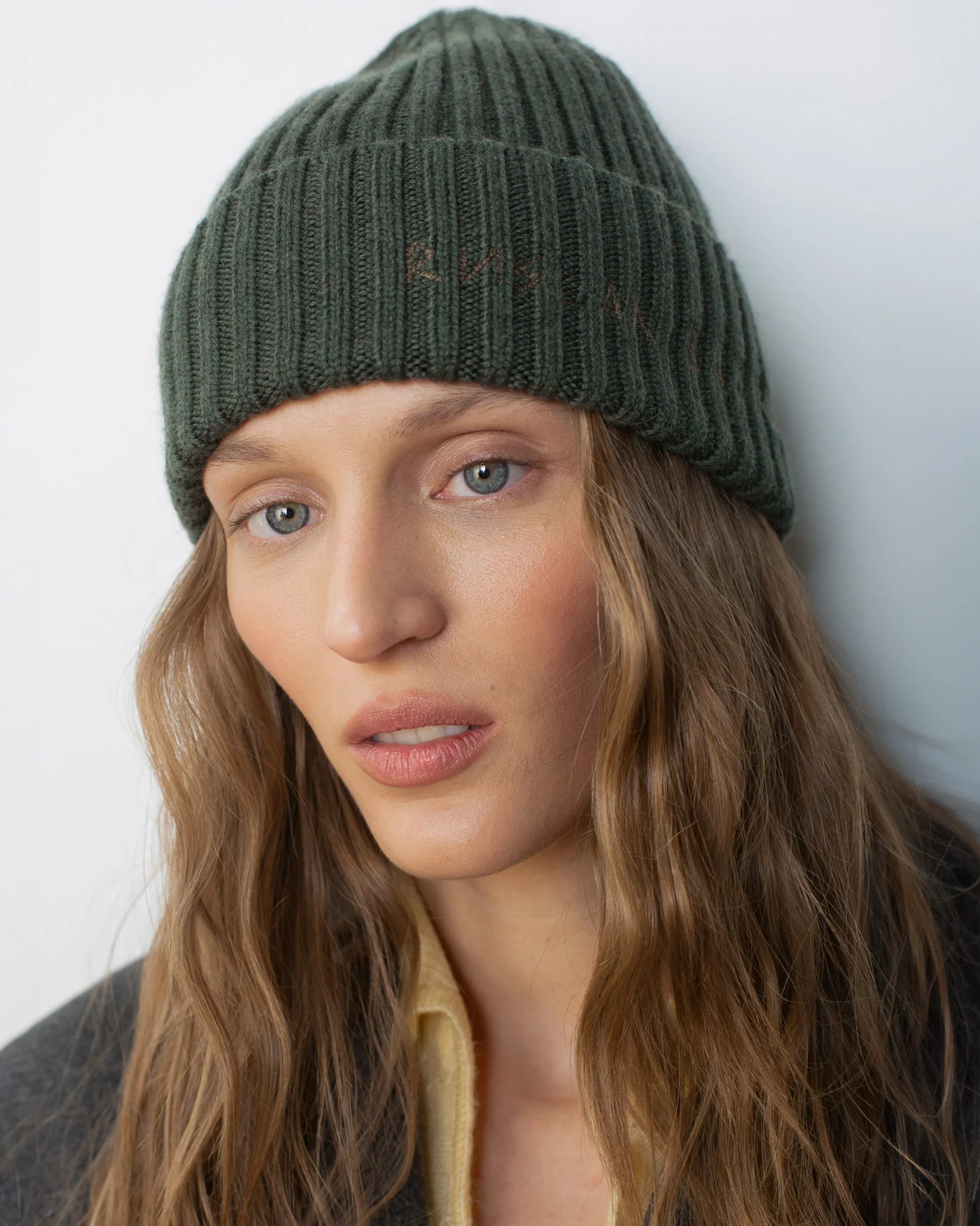 Monogram-embroidered Wool Beanie - Image 2