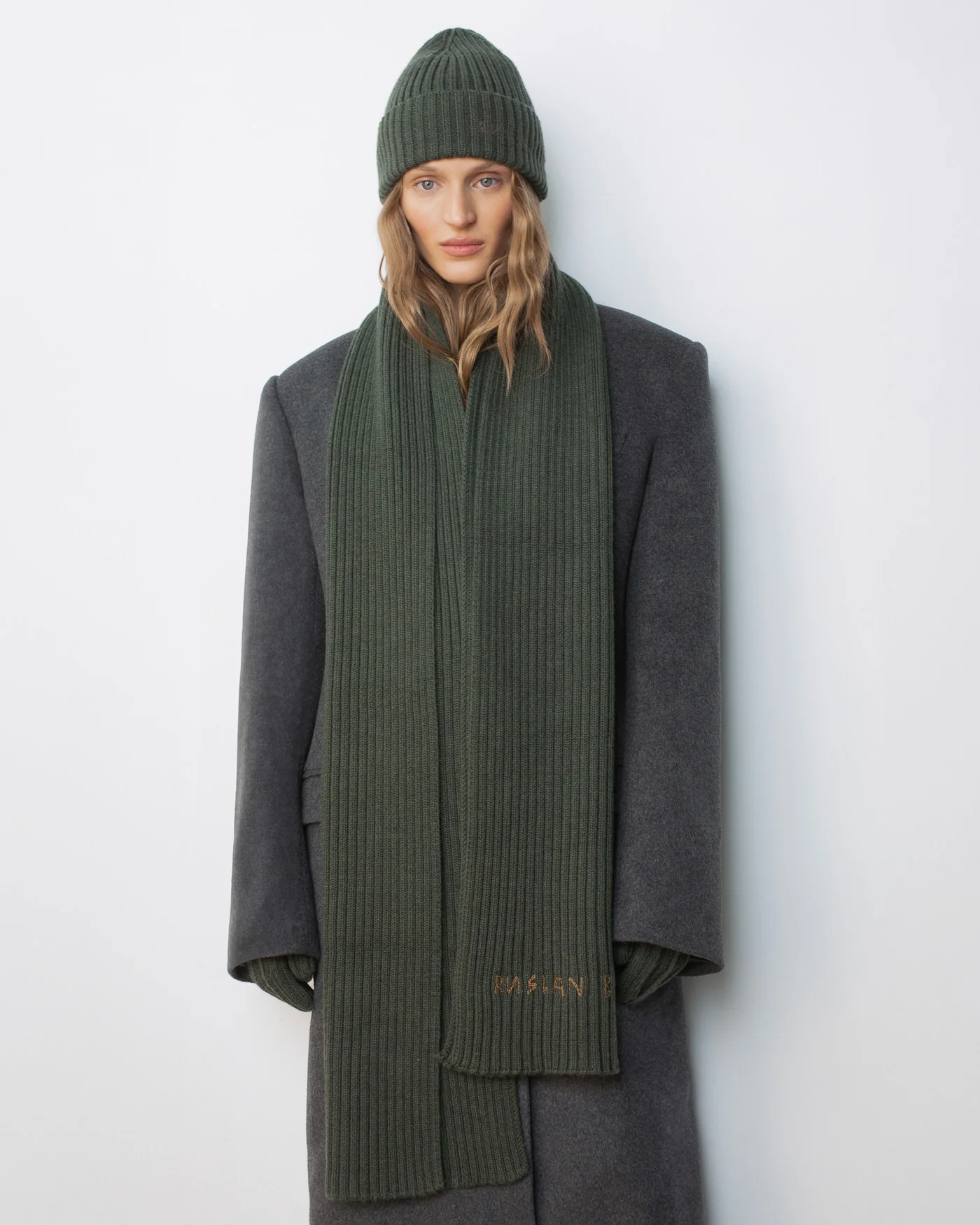 Monogram-embroidered Wool Beanie - Image 3