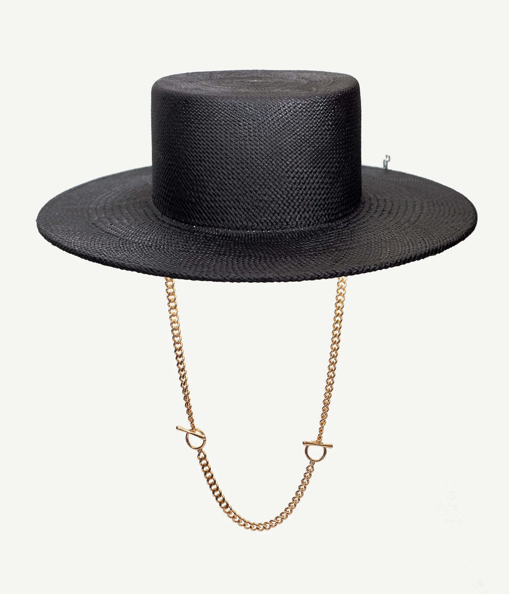 Pierced Canotier Hat - Image 4