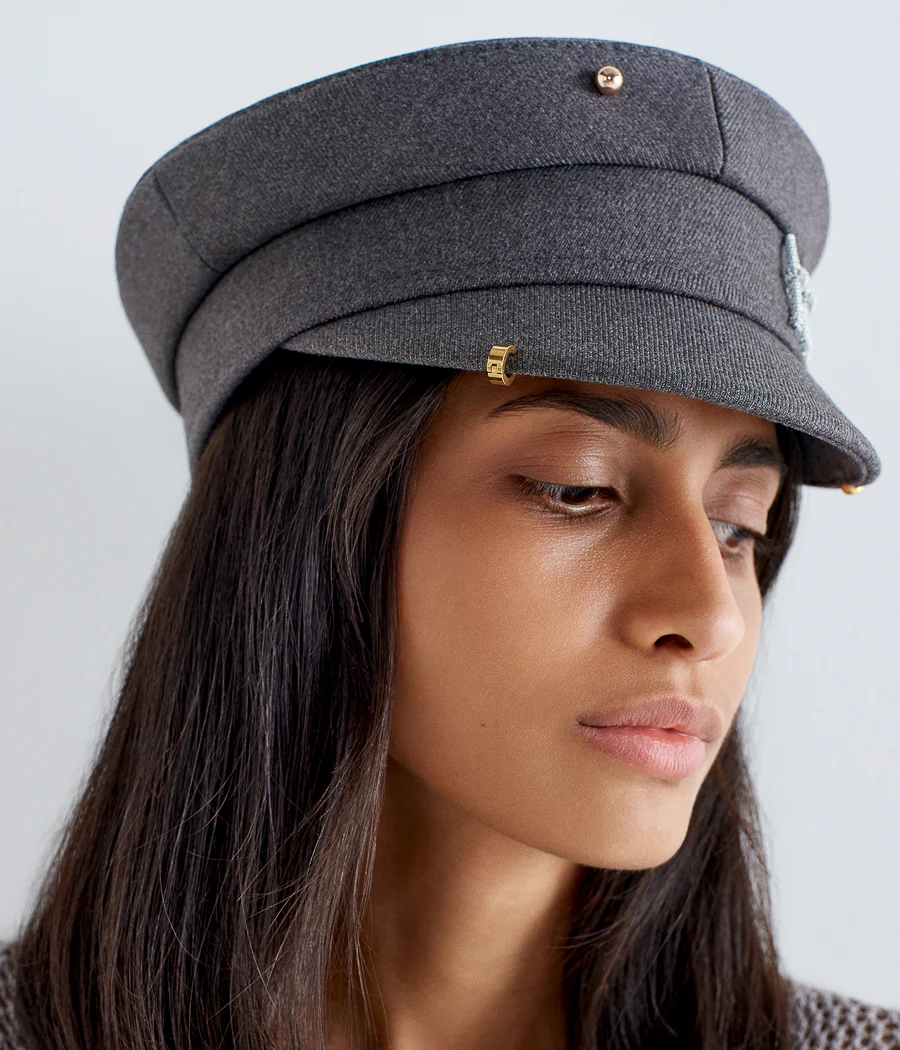 Pierced Baker Boy Cap - Image 3