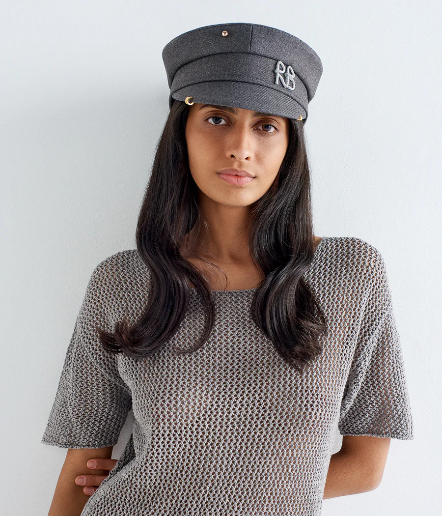 Pierced Baker Boy Cap - Image 5