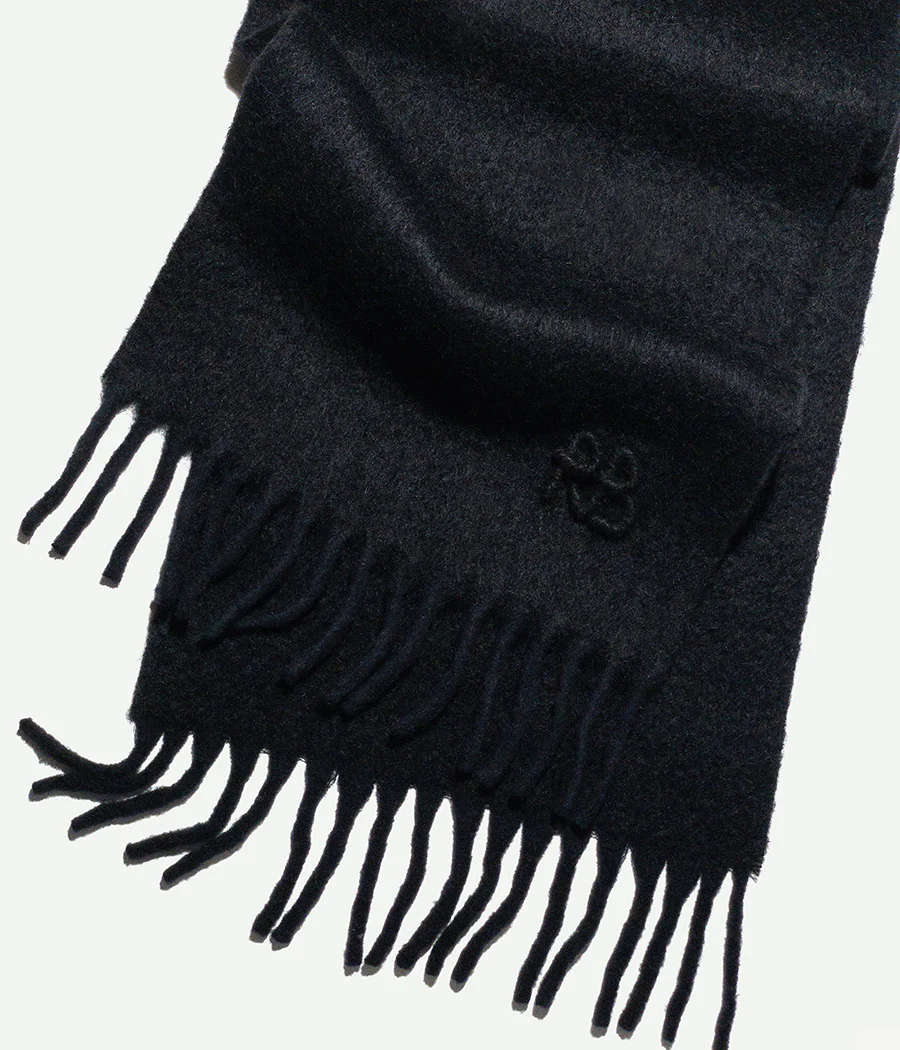 Fringed Alpaca-blend Scarf Mid - Image 2