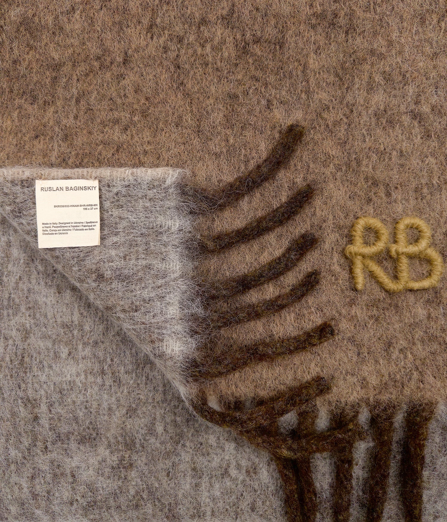 Fringed Alpaca-blend Scarf Max - Image 2