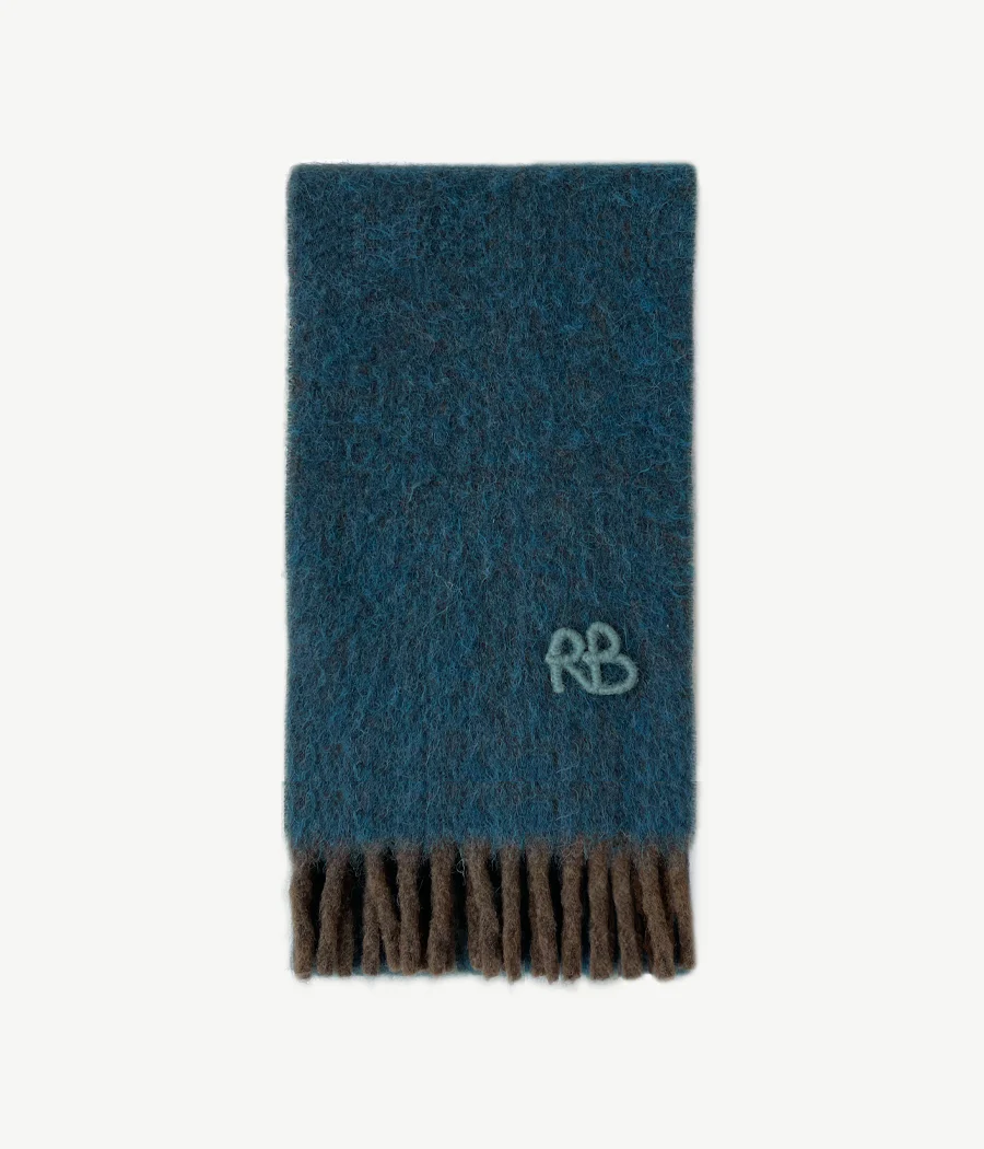 Fringed Alpaca-blend Scarf Mid - Image 3