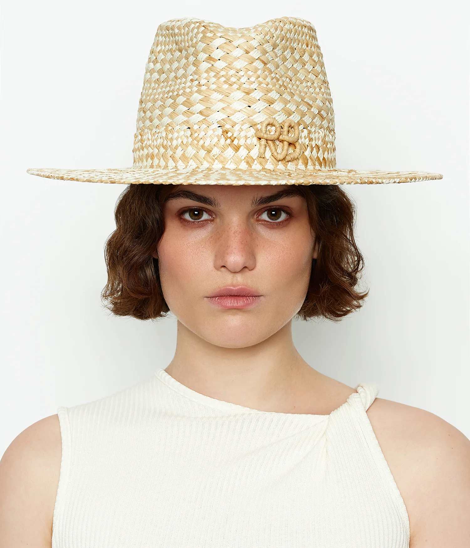 Rhomboidal Pattern Fedora Hat - Image 3