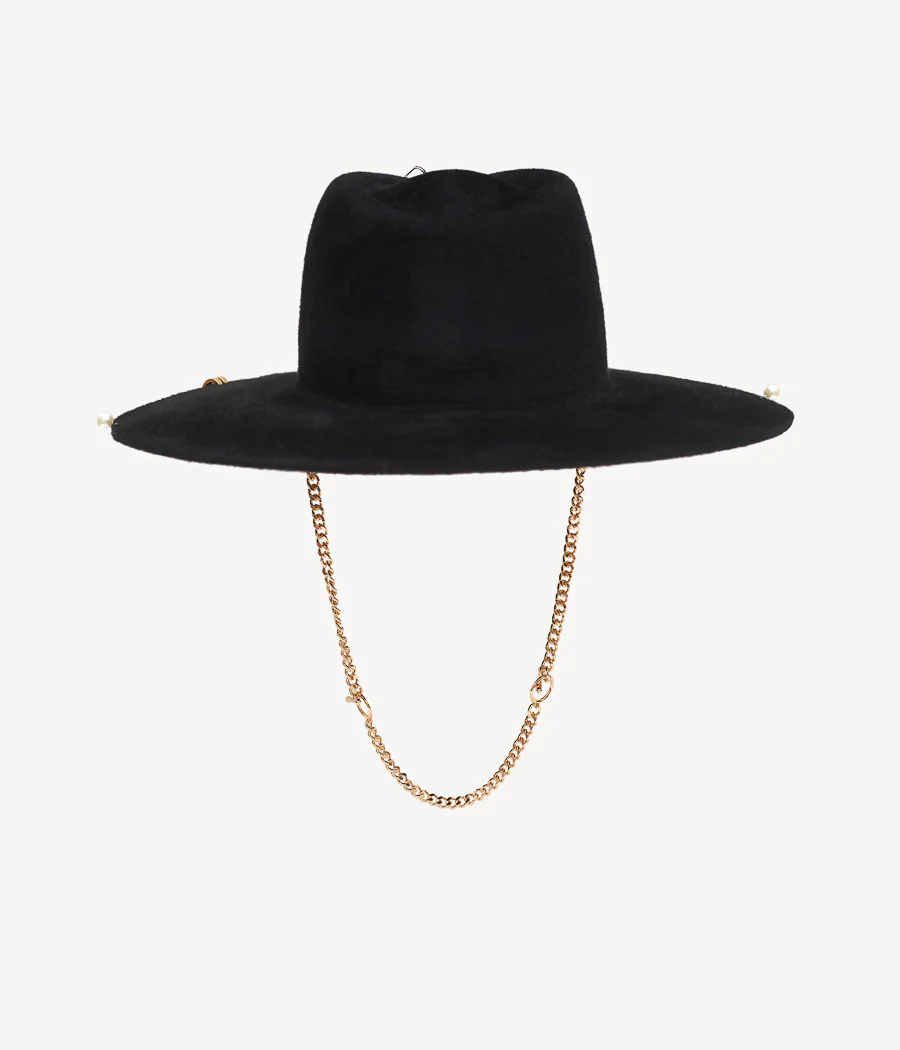 Chain Strap Fedora Hat - Image 5