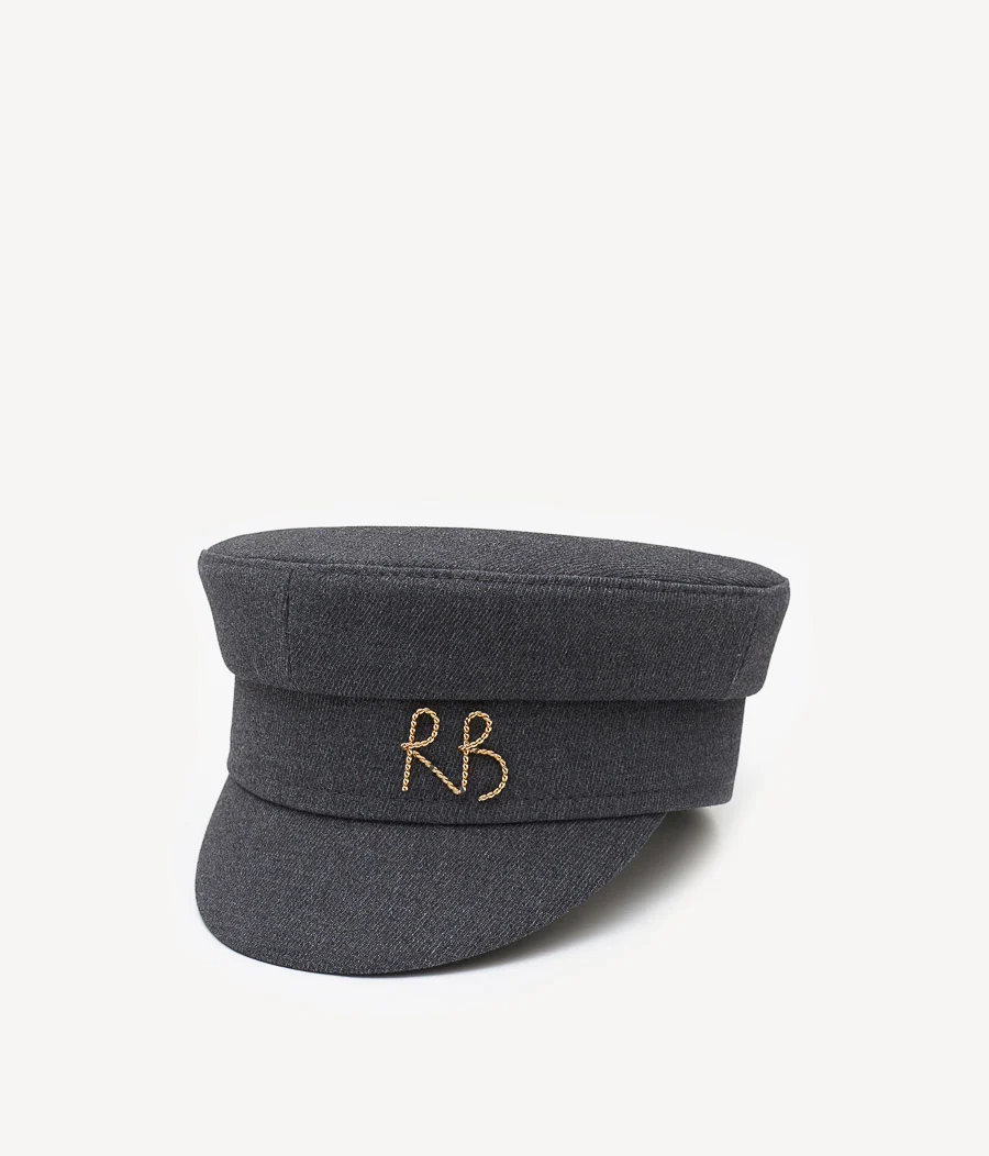 Logo-plaque Cotton-Blend Baker Boy Cap - Image 2