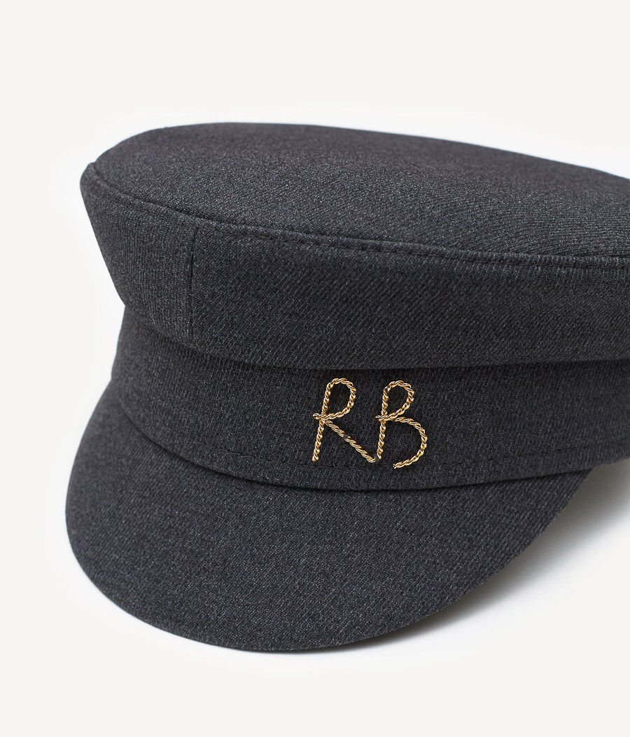 Logo-plaque Cotton-Blend Baker Boy Cap - Image 4