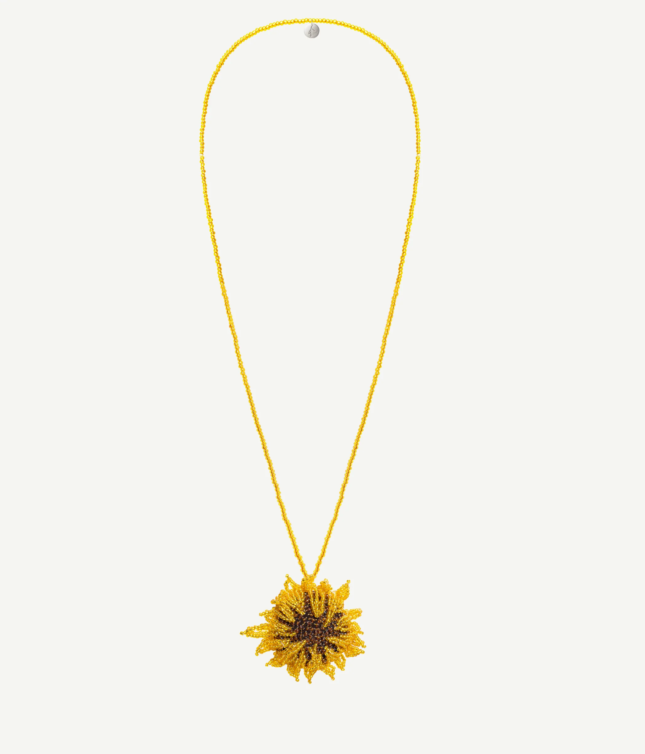 Set of two necklaces — Sunflower and Monogram Logo - Image 3