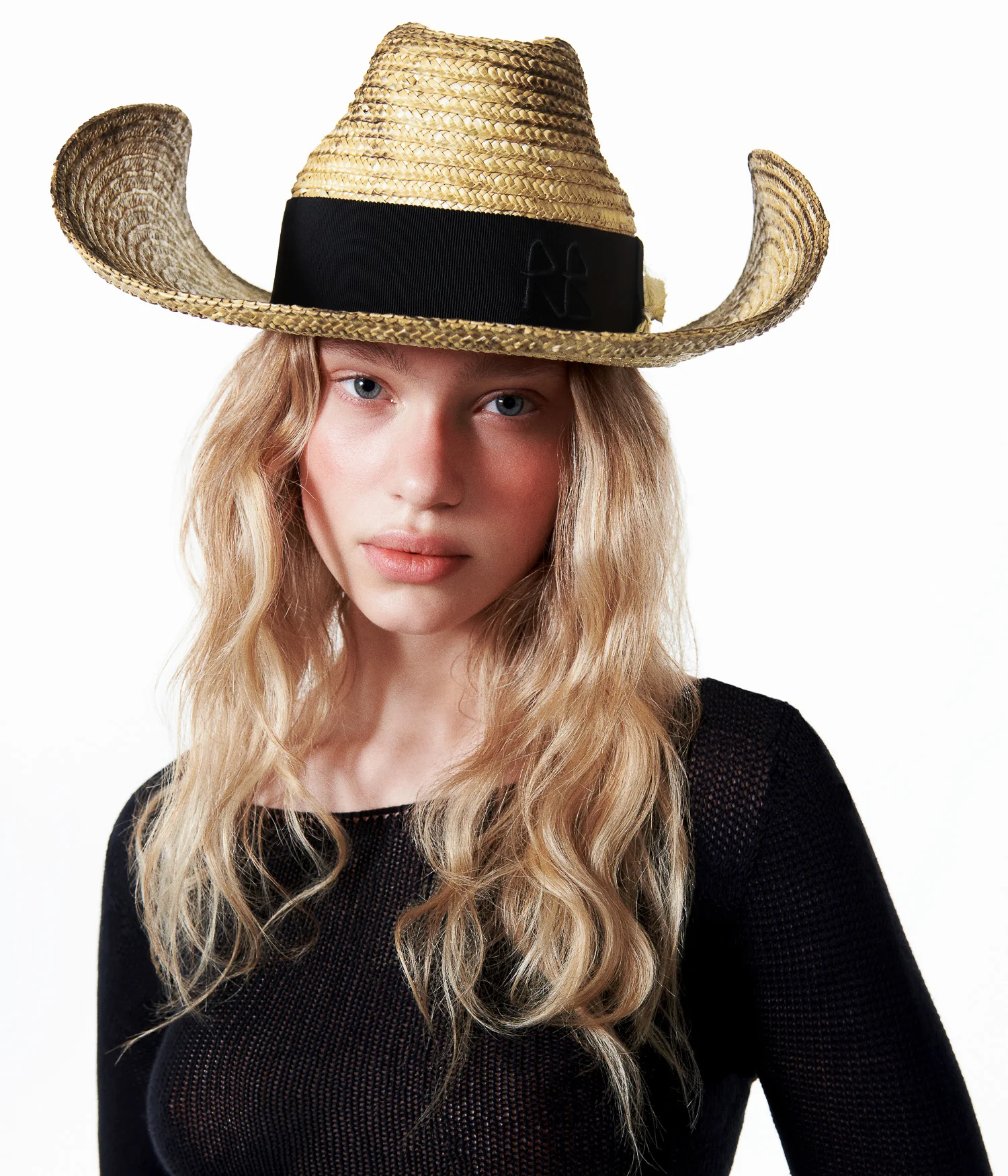 Wheat Spikes Embellished "Sunburnt" Cowboy Hat - Image 4