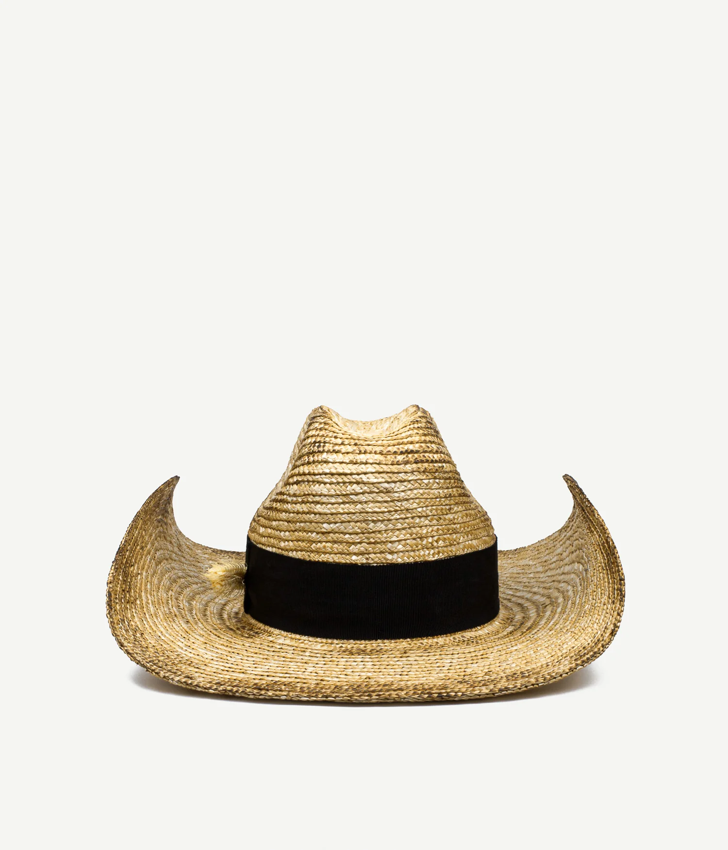 Wheat Spikes Embellished "Sunburnt" Cowboy Hat - Image 5