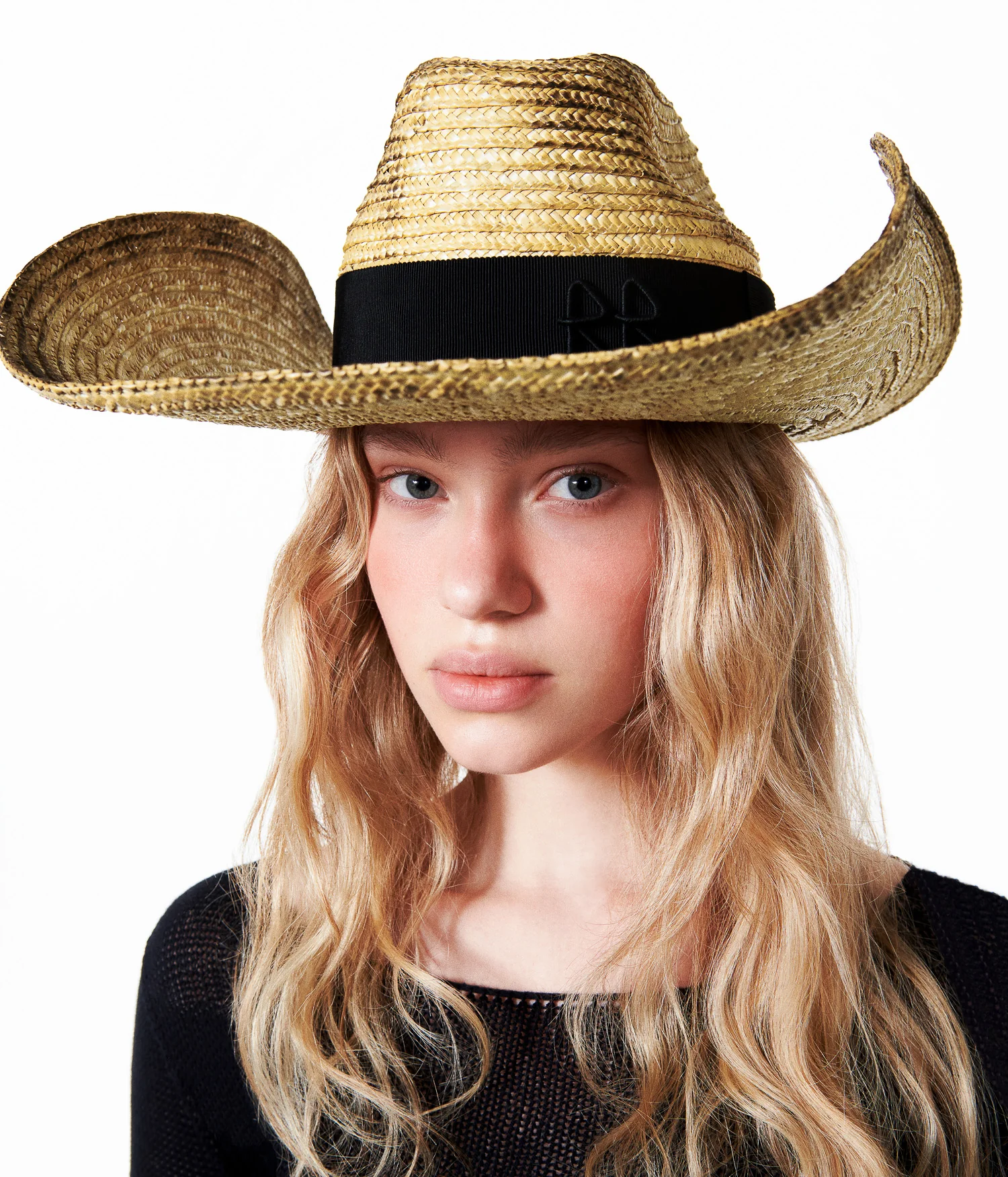 Wheat Spikes Embellished "Sunburnt" Cowboy Hat - Image 6